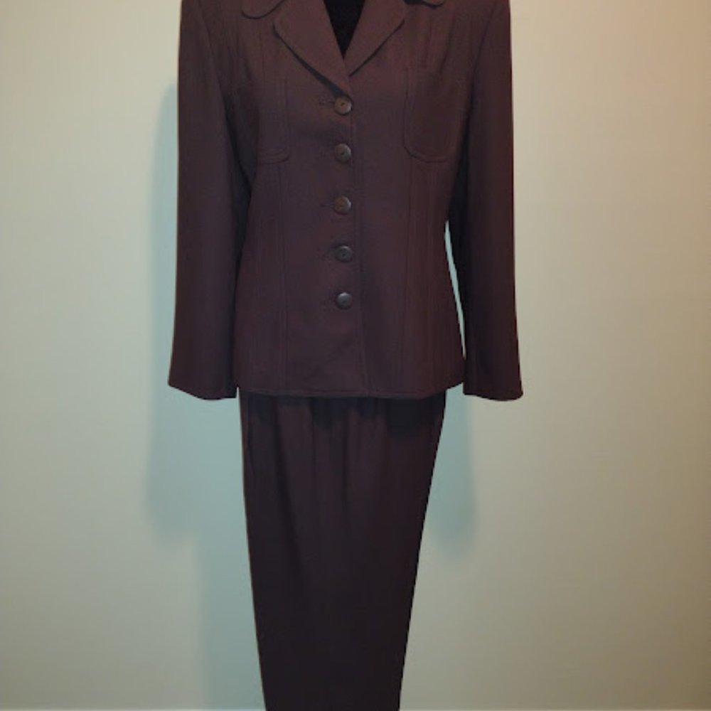 Sunny Names, 2pc Pant Set, Brown, Size-12, Dry Cleaned